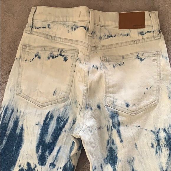 EUC Madewell Perfect Vintage Crop tie dye size 26 - Picture 9 of 11